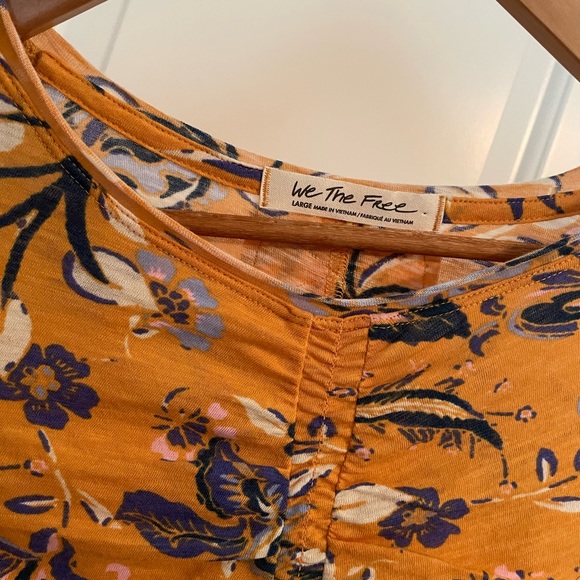 NWOT Free People Dreamed Of You Tee - Picture 4 of 5